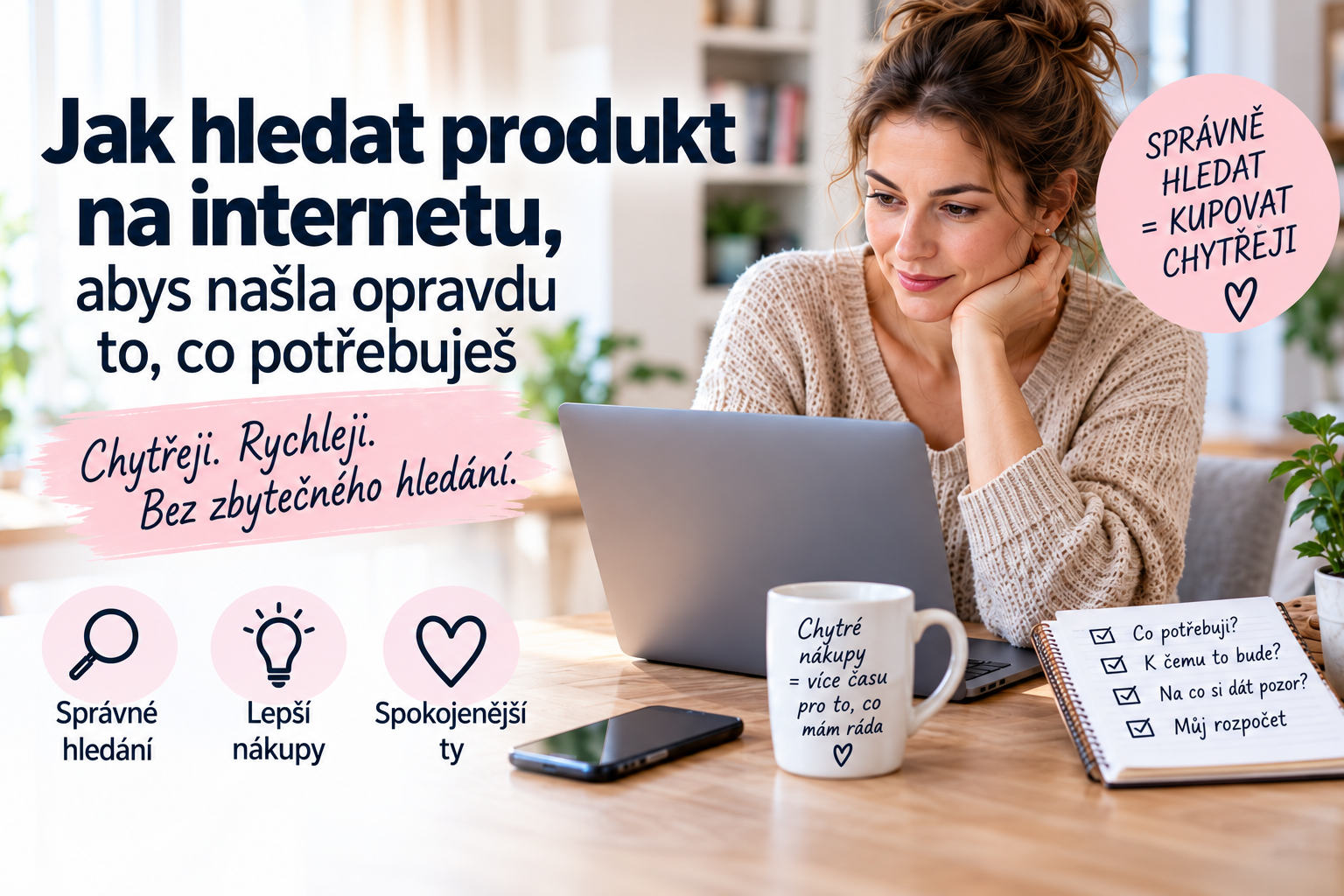 Jak hledat produkt na internetu – praktický postup pro chytré hledání